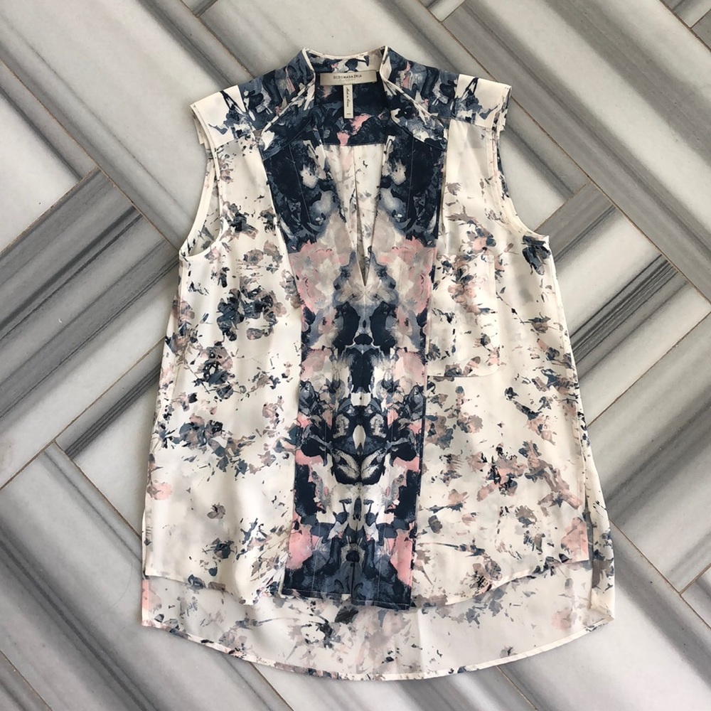 BCBG Runway 100%silk top